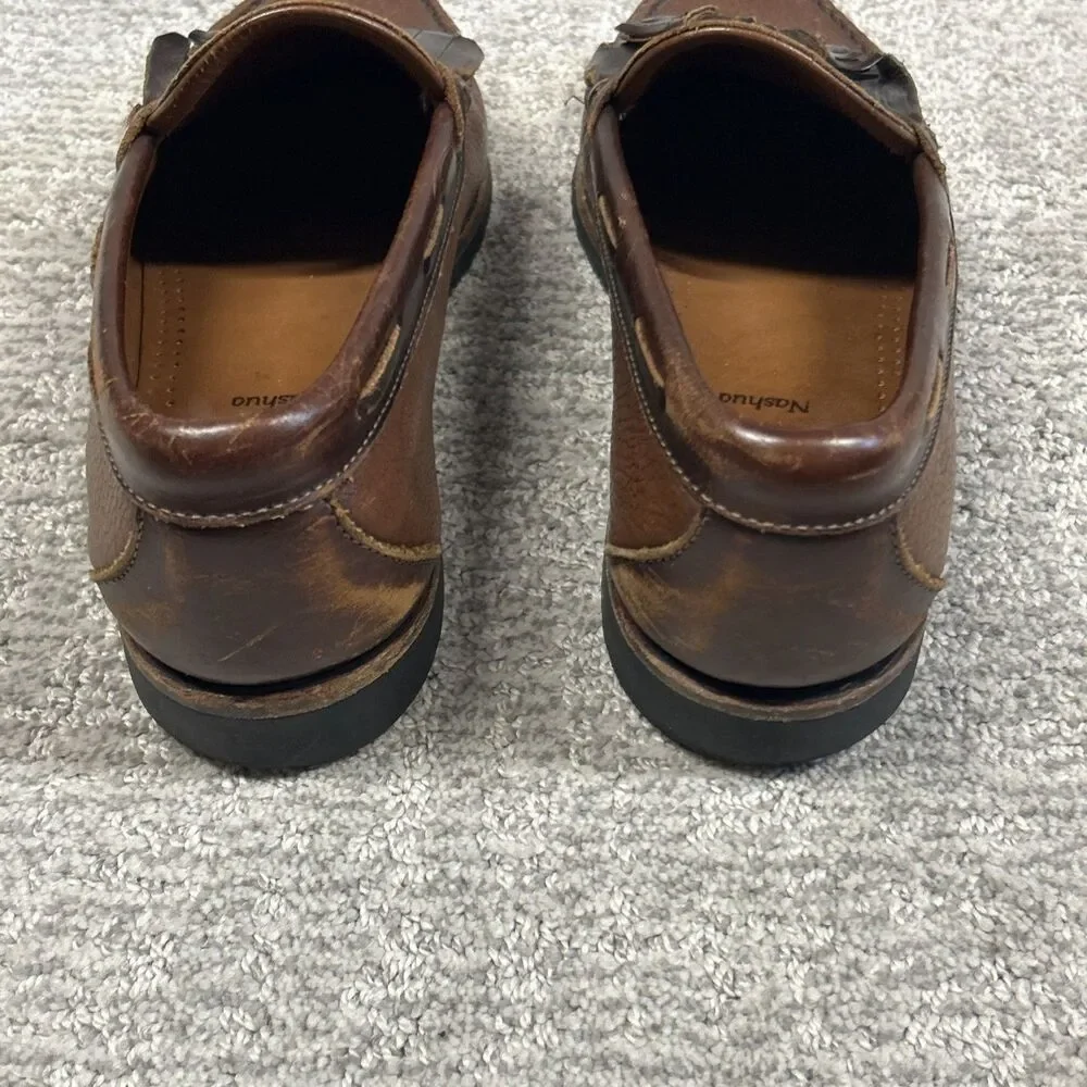 Allen Edmonds Nashua Tassel Loafers Shoes Mens 8 D Brown Leather USA